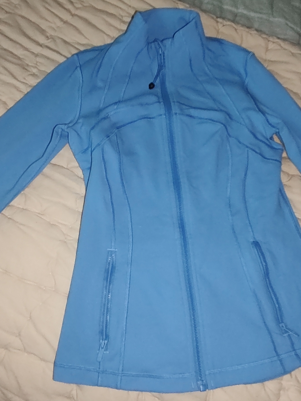lululemon align Light Blue Full-Zip Utility Jacket